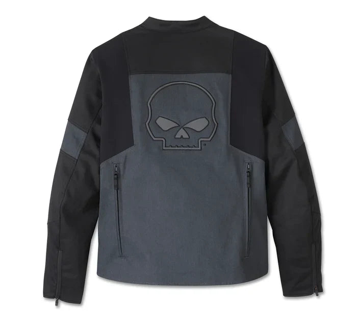 Men's Willie G Skull Graphic Triple Vent System 2.0 Textile Riding Jacket Harley-Davidson
