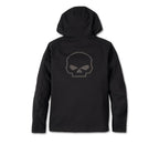 Men's Deflector 2.0 Hooded Riding Fleece - Black Beauty Harley-Davidson