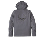 Men's Deflector 2.0 Hooded Riding Fleece - Quiet Shade Harley-Davidson