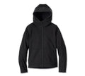 Women's Deflector 2.0 Hooded Riding Fleece - Black Beauty Harley-Davidson