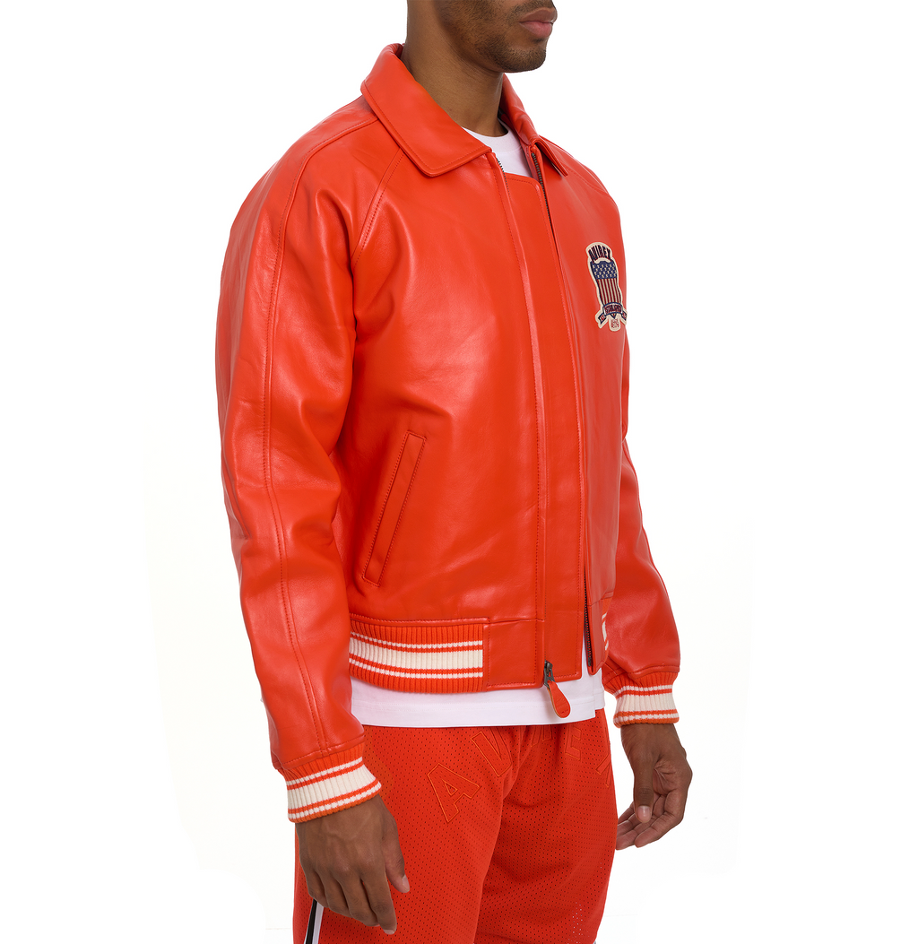 Avirex leather Jacket For Mens rfxleatherofficial