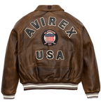Limited Edition Avirex Vintage Fashion Bomber Leather Jackets For Sale rfxleatherofficial
