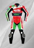 Aleix Espargaro Aprilia tuono v4 MotoGP 2018 Leather Race Suit Endless Racegear