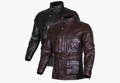 BGA Trail Master Vintage Waxed Leather Touring Jacket Long Coat