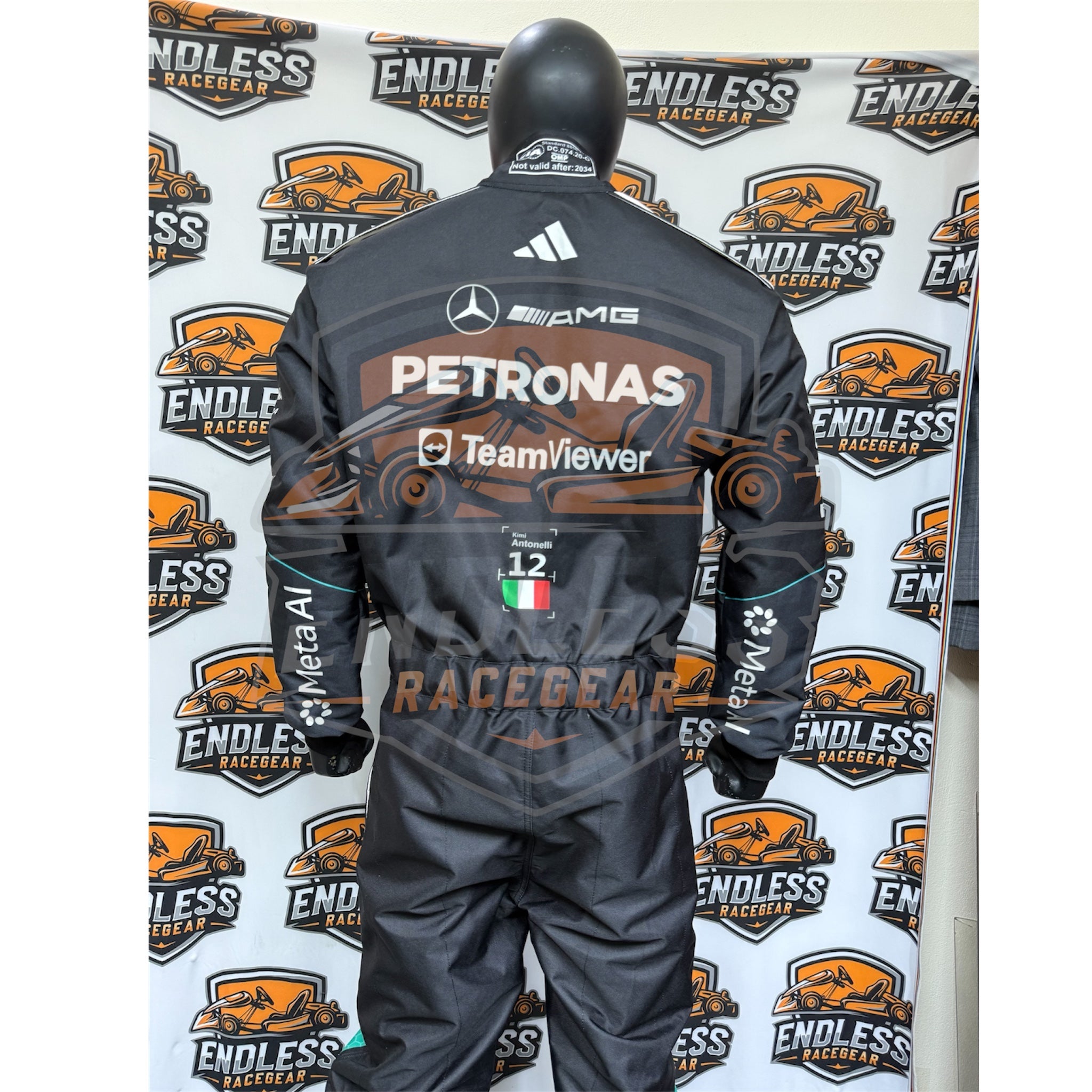 2026 Mercedes Replica Race Suit | Microsoft AMG F1 Team Gear Endless Racegear