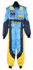 Fernando Alonso Renault F1 Race Suit 2005 Replica – Printed Championship Edition Endless Racegear