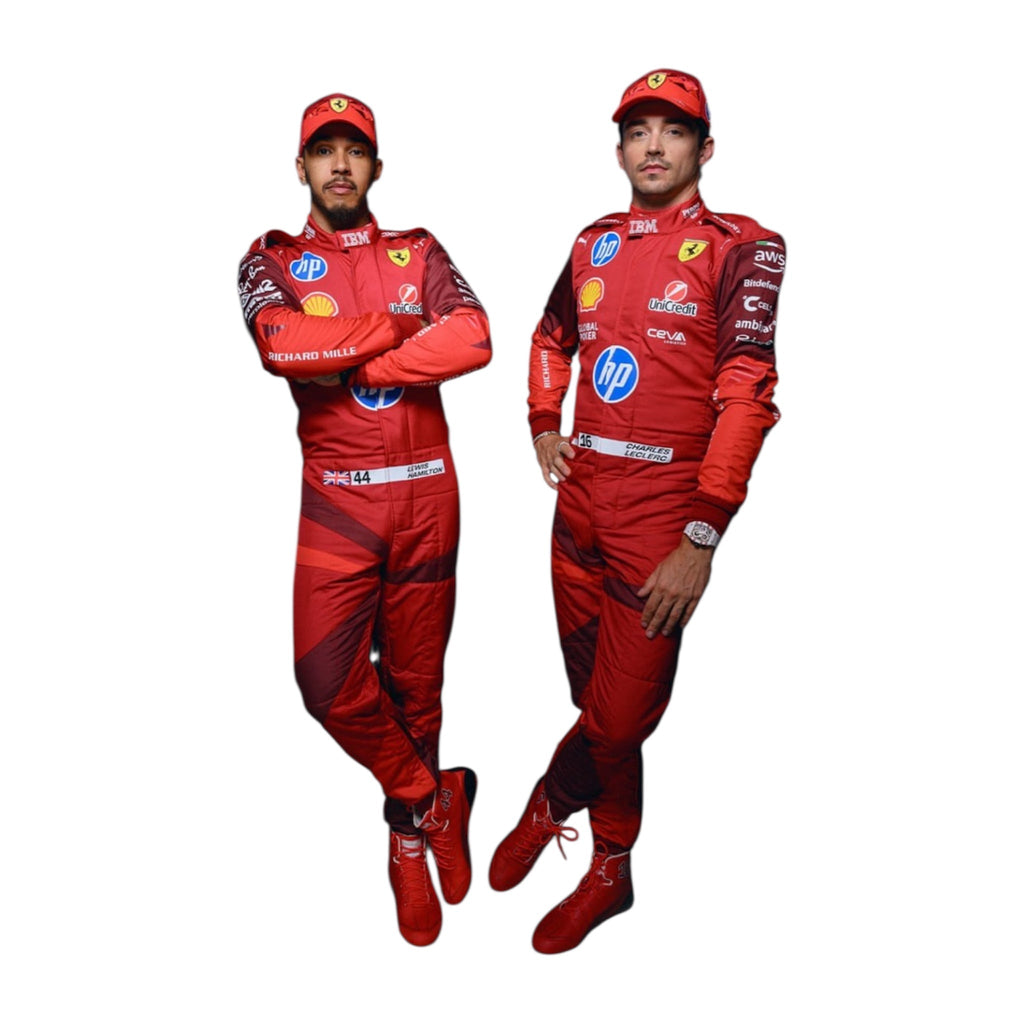 2025 Scuderia Ferrari HP F1 Team GP Replica New Race Suit Endless Racegear
