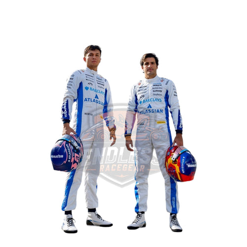 2026 Williams Carlos Sainz F1 Replica Race Suit - Premium Motorsport Edition Endless Racegear