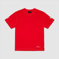 Ayrton Senna F1 x Tag Heuer Oversized Racing T-Shirt - Red Endless Racegear