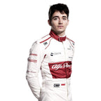 2018 Charles Leclerc Alfa Romeo Sauber F1 Suit sponsor detail Endless Racegear