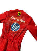 2025 Scuderia Ferrari Lewis Hamilton HP F1 Team Monza GP Replica Race Suit Endless Racegear
