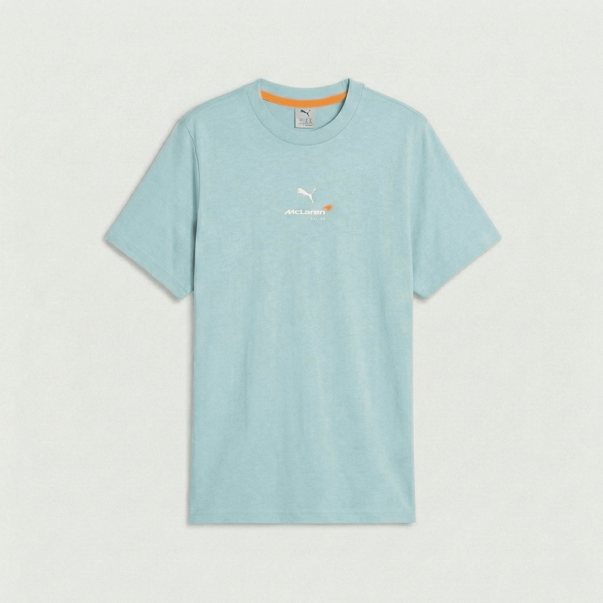McLaren F1 Kids Core Small Logo T-Shirt - Youth Papaya/Seafoam T-shirts McLaren XS-116 Blue 