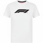 Formula 1 Tech Collection F1 Essential Logo T-Shirt - Black/White/Red/Seafoam T-shirts Formula 1 XS White 