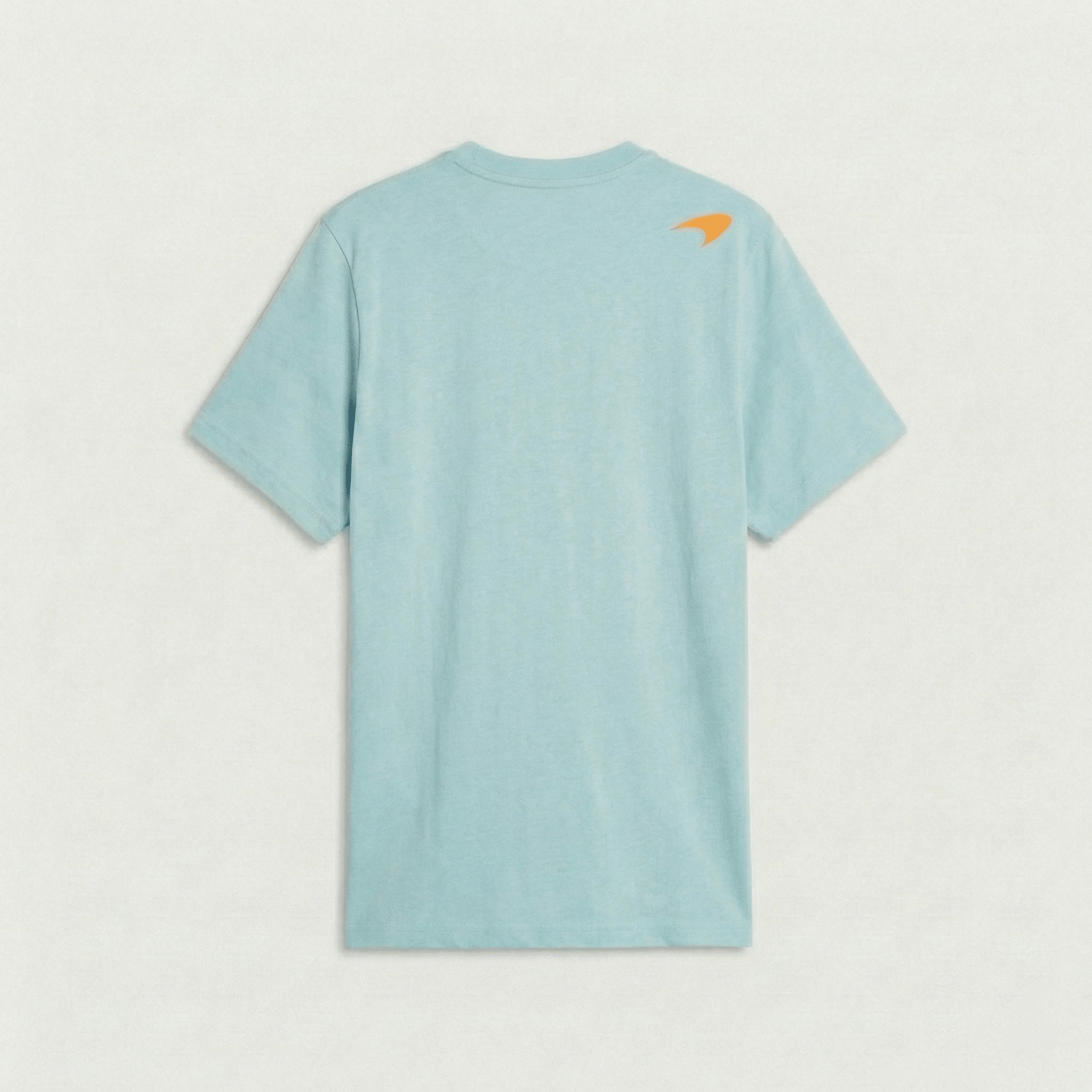 McLaren F1 Kids Core Small Logo T-Shirt - Youth Papaya/Seafoam McLaren