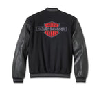 Harley-Davidson Men's V-Twin Varsity Replica Leather Jacket - Endless Racegear