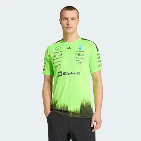 Mercedes - AMG Petronas Formula One 2026 Men's Team Set Up Jersey - Green Mercedes AMG Petronas