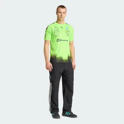 Mercedes - AMG Petronas Formula One 2026 Men's Team Set Up Jersey - Green Mercedes AMG Petronas