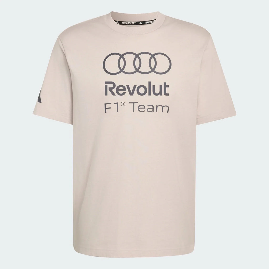 Audi Formula One Men's DNA Graphic T-Shirt - White Audi F1