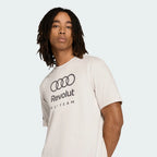 Audi Formula One Men's DNA Graphic T-Shirt - White Audi F1