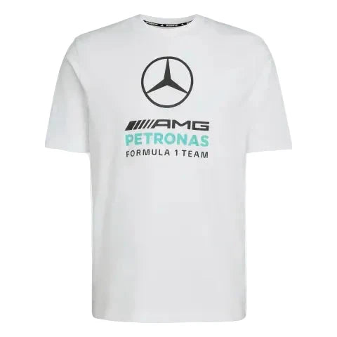 Mercedes - AMG Petronas Formula One Men's DNA Graphic T-Shirt - Black/White T-shirts Mercedes AMG Petronas XS White 