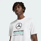 Mercedes - AMG Petronas Formula One Men's DNA Graphic T-Shirt - Black/White Mercedes AMG Petronas