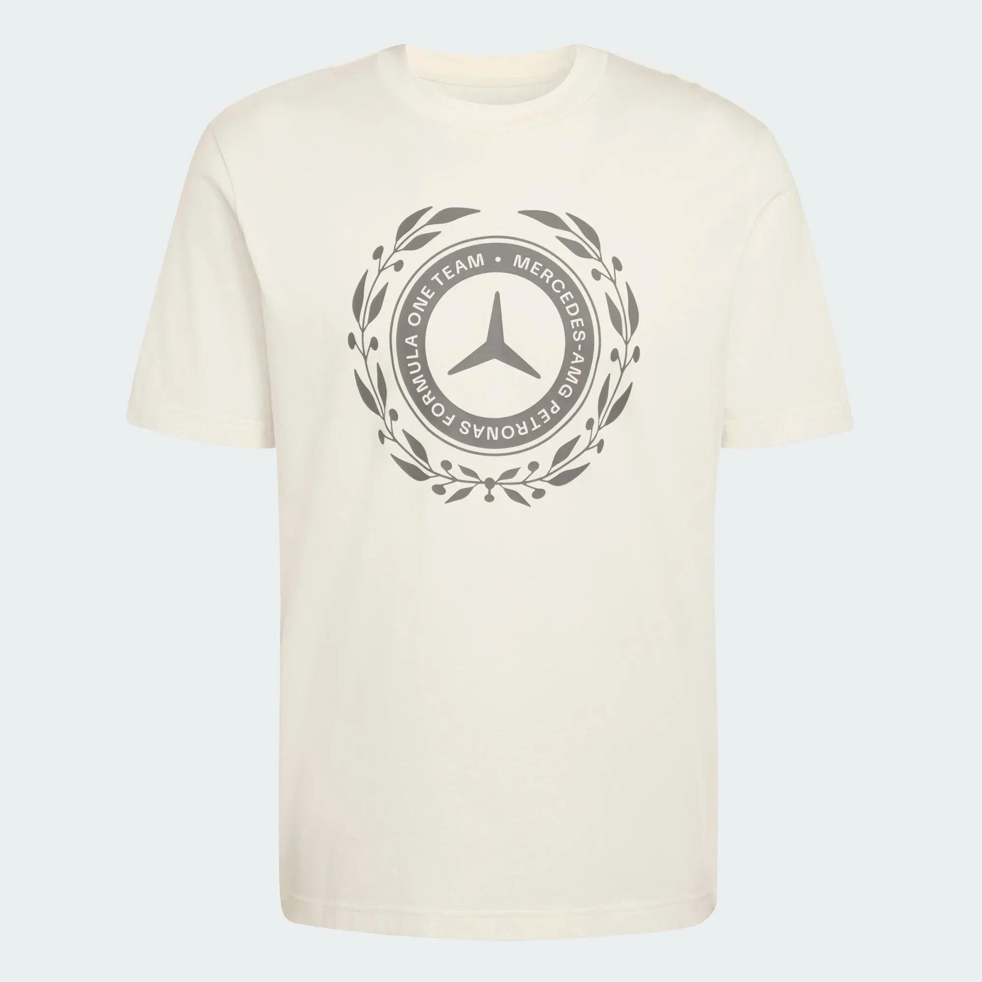Mercedes - AMG Petronas Formula One Men's Silver Arrows Logo T-Shirt - Off White Mercedes AMG Petronas