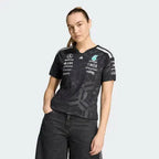 Mercedes - AMG Petronas Formula One 2026 Women's Team Driver Jersey - Black/White Mercedes AMG Petronas