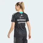 Mercedes - AMG Petronas Formula One 2026 Women's Team Driver Jersey - Black/White Mercedes AMG Petronas