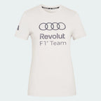 Audi Formula One Women's DNA Graphic T-Shirt - White Audi F1