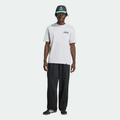 Mercedes - AMG Petronas Formula One Men's Car Graphic T-Shirt - Grey Mercedes AMG Petronas