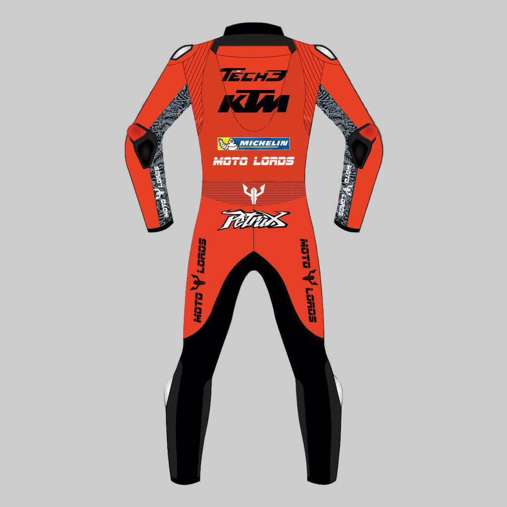 KTM Danilo Petrucci Tech3 MotoGP 2021 Leather Riding Suit Endless Racegear