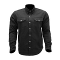 [Color:::Black] Castle X Men's Legend Canvas Riding Shirt