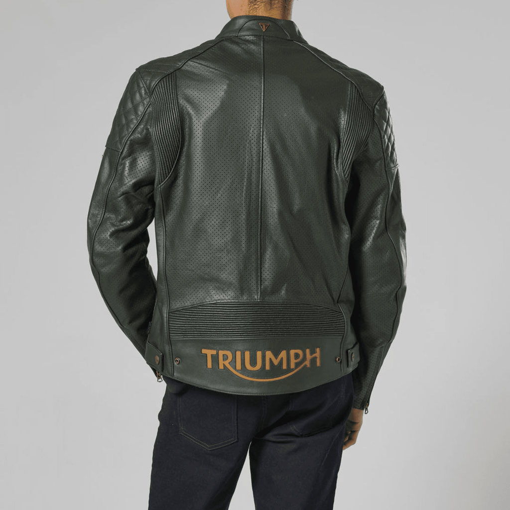 Braddan Green Air Race Leather Jacket  - Endless Racegear