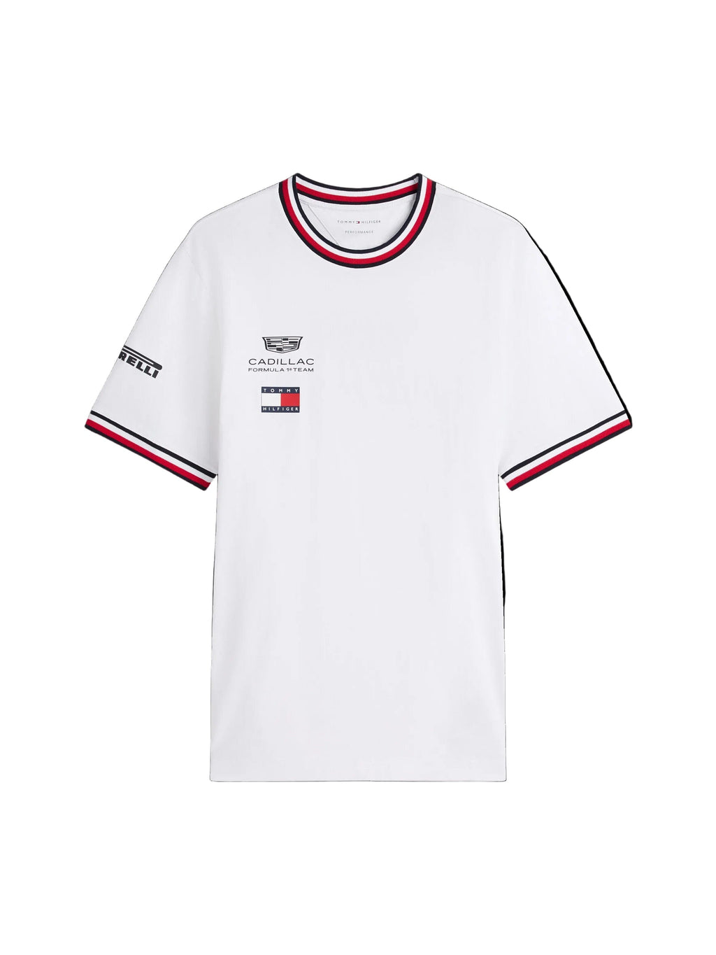 Cadillac F1 2026 Team T-Shirt - Black/White T-shirts Cadillac F1 XXS White 