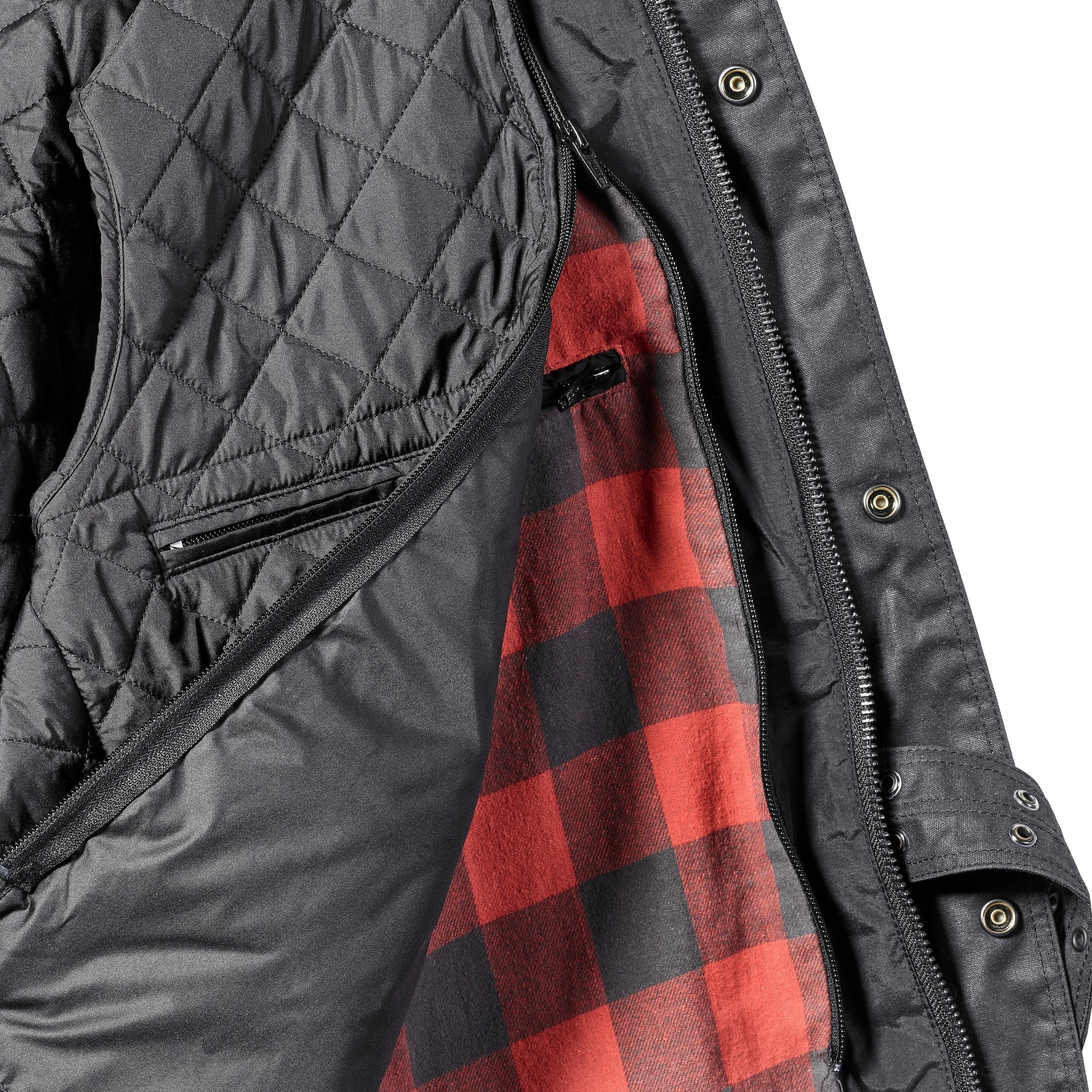 Beck 2 Black Textile Jacket Triumph