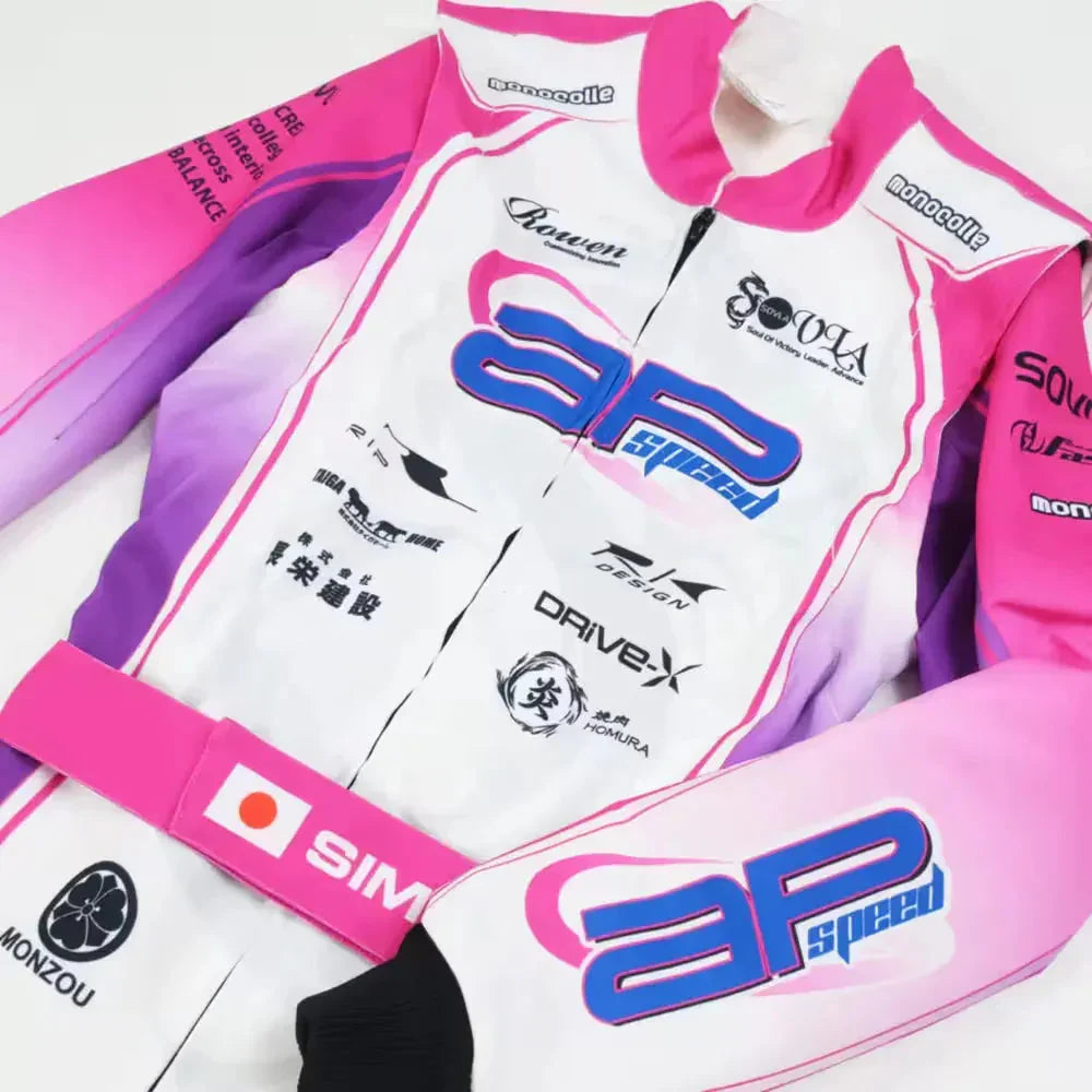 Monocolle Marina Unik Racing Kart AP Speed Sovla Suit DASH RACEGEAR