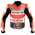 New Mens Multicolor Racing Motorcycle Cowhide Leather Jacket 3A MOTO LEATHER