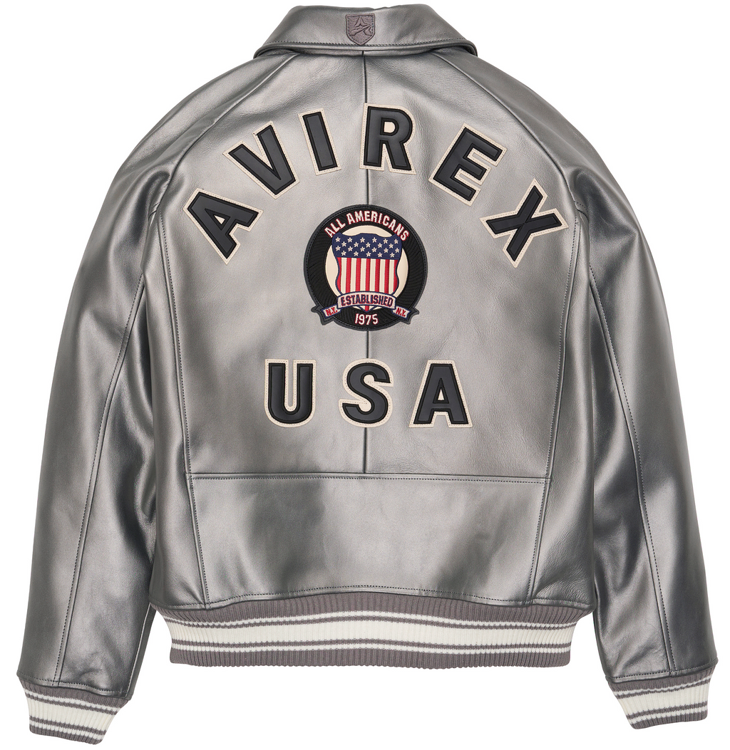 Purchase Best Style Of Metallic Silver Of Fashion Bomber Leather Jackets For Mens rfxleatherofficial