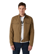 *New* Belstaff Roberts Cotton Canvas Motorcycle Jacket - Olive Endless Racegear