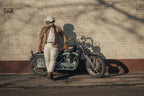 Age of Glory - Runaway Men's Motorcycle Shacket - Desert Khaki