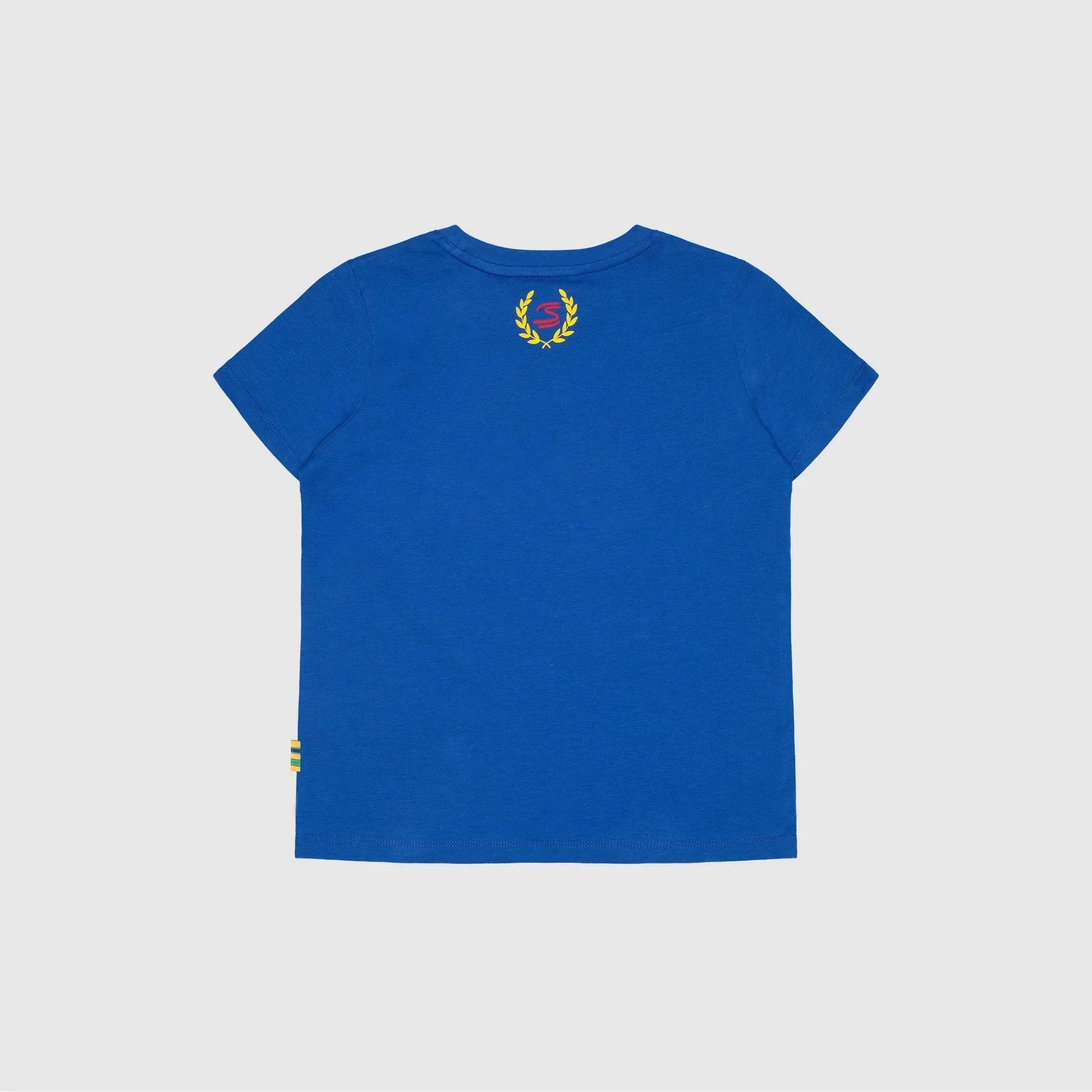 Ayrton Senna F1 Senninha T-Shirt - White/Red/Blue Endless Racegear