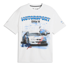 BMW Motorsports M3 E46 Graphic T-Shirt - Puma Black/White/Silver Mist T-shirts BMW Motorsports XS White 