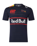 Red Bull Racing F1 Men's 2025 Yuki Tsonoda Team T-Shirt- Navy Endless Racegear