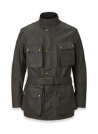 Belstaff Trialmaster Ultracore Waxed Cotton Jacket -  Olive