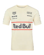 Red Bull Racing F1 Heritage Team T-Shirt - Egret Endless Racegear