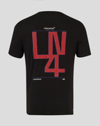 McLaren F1 Lando Norris Silverstone T-Shirt - White/Black Endless Racegear