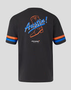 McLaren F1 USA Austin GP Stripe Sleeve T-Shirt - White/Phantom Endless Racegear