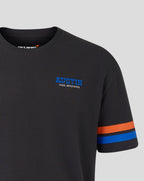 McLaren F1 USA Austin GP Stripe Sleeve T-Shirt - White/Phantom Endless Racegear