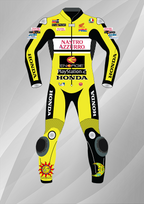 Valentino Rossi Nastro Azzurro Leather Racing Suit Kangaroo Endless Racegear