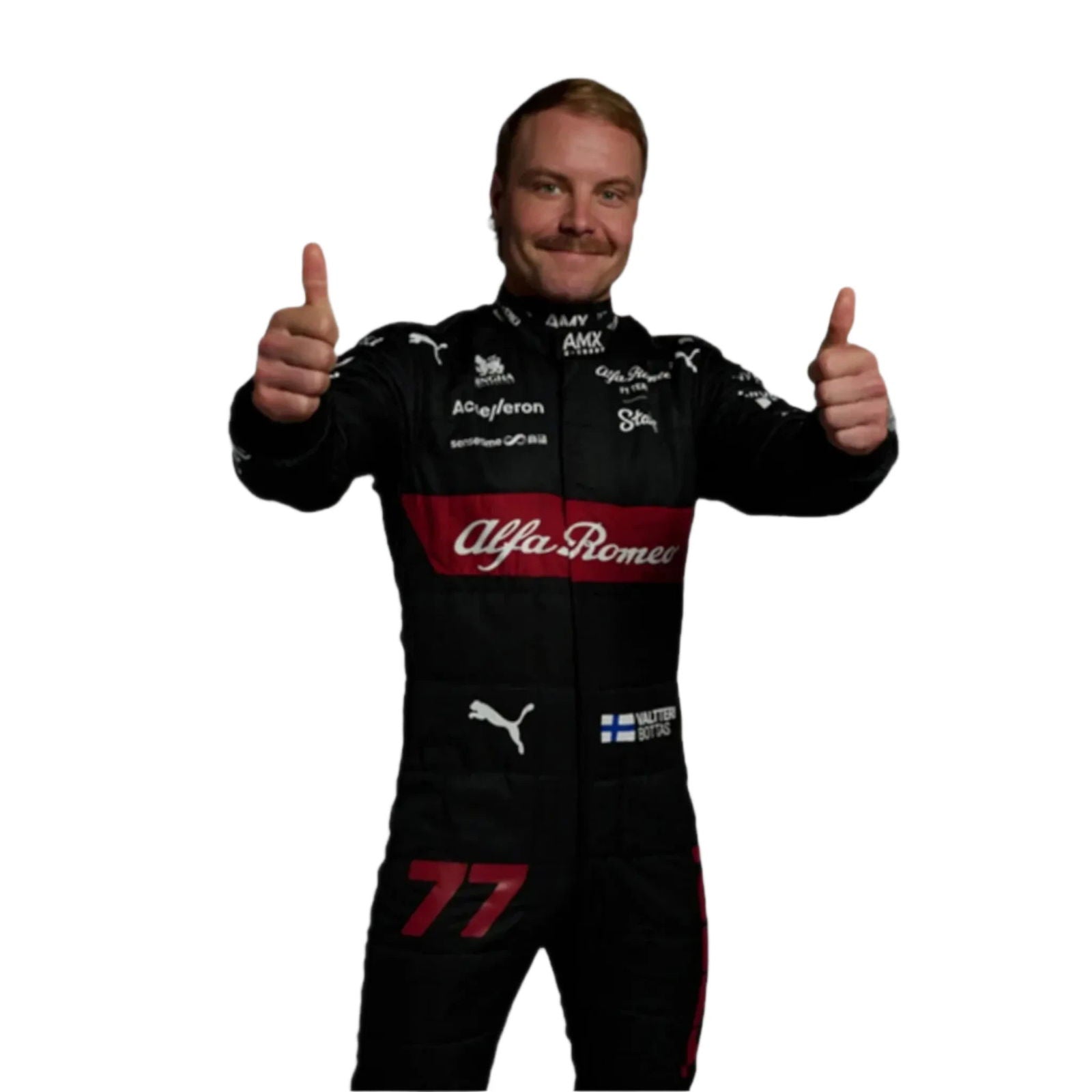 Valtteri Bottas Alfa Romeo Race Suit 2023 NEW Ex Race Gear